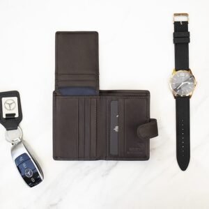 Washington Leather Card Holder Wallet