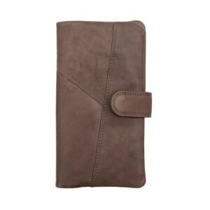 Soft Brown Leather Bifold Purse | RFID Secure | Final Sale – Limited Stock
