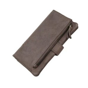 Soft Brown Leather Bifold Purse | RFID Secure | Final Sale – Limited Stock