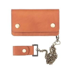 Biker Pocket Book Wallet With Chain – Lone Wolf