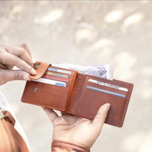 Bifold Leather Wallet For Men – Marcus Leon