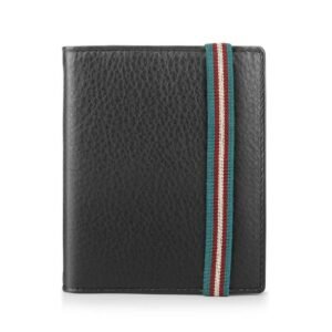 Men’s Slim Leather Card Holder Wallet with RFID Elliot Hudson