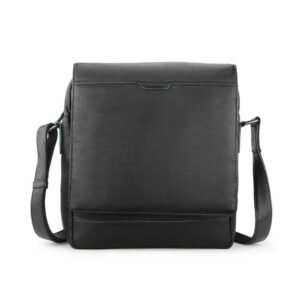 Classic Leather Messenger Bag for Work & Everyday Miles Hudson