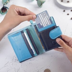 Soft Leather Colourful Purse – Camellia London