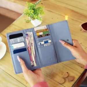 Slim Leather Purse Verona