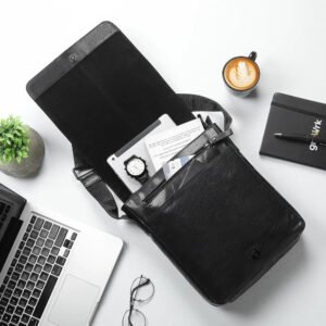 Leather Messenger Bag Bridge