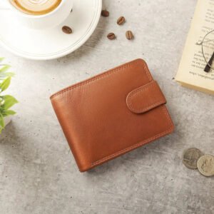 Leather Trifold Wallet For Men – James Leon
