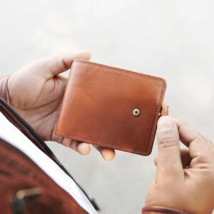 Leather Trifold Wallet For Men – James Leon