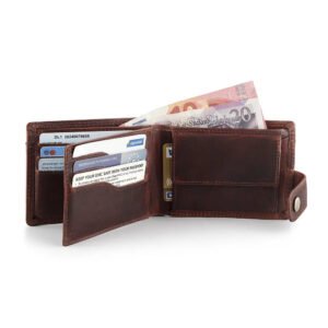 Brown Leather Wallet – Brooklyn New York