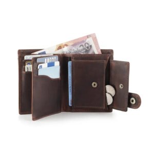Brown Leather Wallet – Hamptons New York
