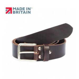 Full-Grain Leather Belt 35mm Made in Britain