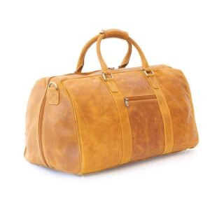 Columbia Large Leather Duffle Bag