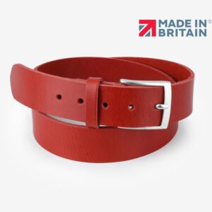 Full-Grain Leather Belt 40mm Made In Britain