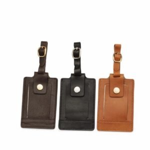 Leather Luggage Tag 