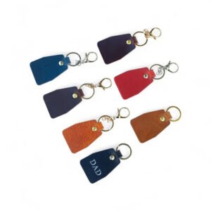Heritage Leather Keyring Handmade in the UK | Personalised Gift