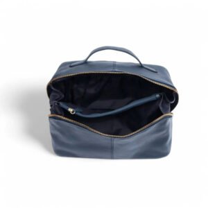 Soft Leather Large Makeup Washbag – Seville