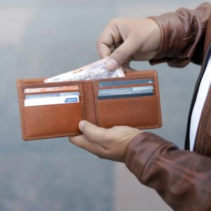 Leather Bifold Wallet For Men – Victor Leon