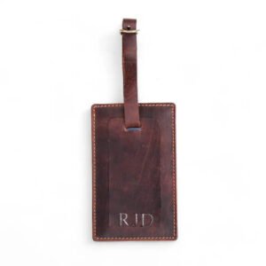 Leather Luggage Tag