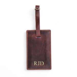 Leather Luggage Tag