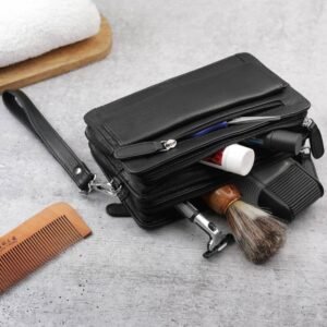 Leather Travel Pouch