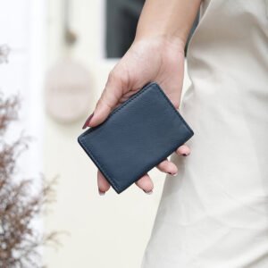 Leather Travel Card Holder
