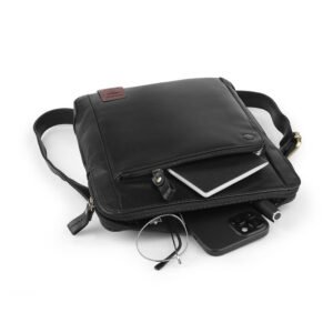 Medium Leather Messenger Bag – Matteo Tuscan