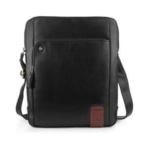 Medium Leather Messenger Bag – Matteo Tuscan