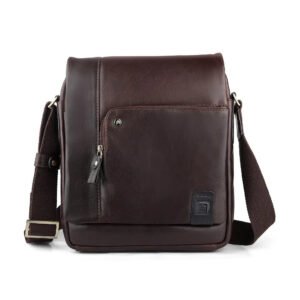 Leather Crossbody Messenger Bag – Vito Tuscan