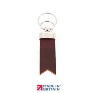 Personalised Leather Keyring