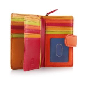 Soft Leather Colourful Bifold Purse – Primrose London