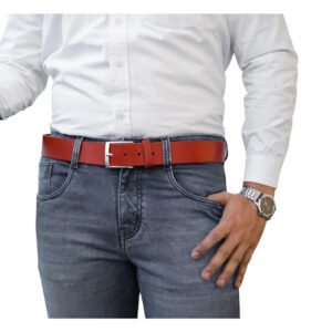 Full-Grain Leather Belt 40mm Made In Britain