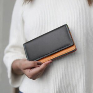 Soft Leather Clutch Purse – Lily London