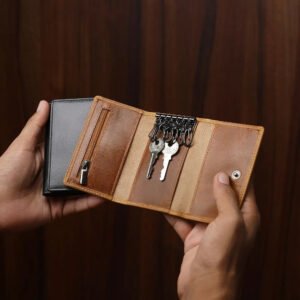 Leather Key Holder Wallet Basil Mayfair