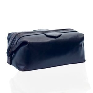 Luxury Leather Washbag – Sandro Tuscan