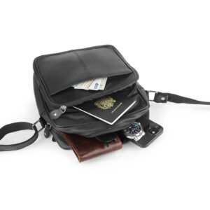 Upcycled Leather Crossbody Bag