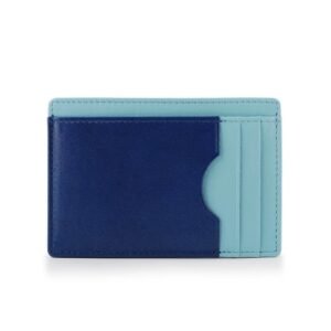 Vertical Leather Lined Cardholder Thiago Rio