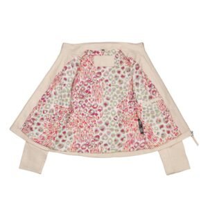 Women’s Cream Leather Jacket – Reilly