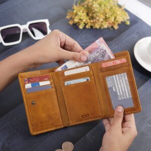 Columbia Trifold Wallet with ID window