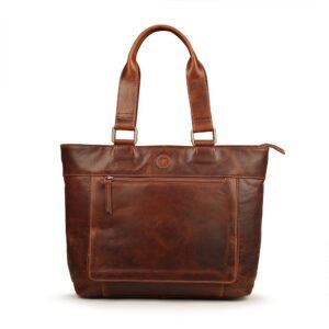 Women’s Leather Laptop Tote Bag – Orion