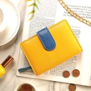 Women’s Multi-Colour Leather Purse – Jasmine London